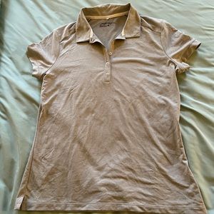 Nike W DriFit Gray Golf Polo, L